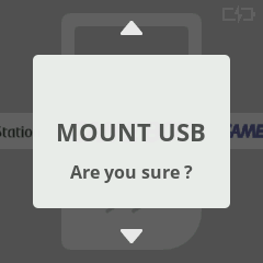 Mount USB Are you sure