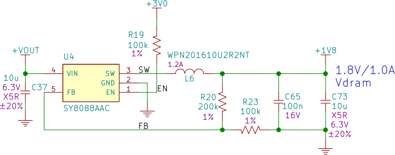 DRAM Power Schematics