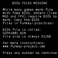 Install the GBA/PS1 BIOS - FunKey Project Documentation